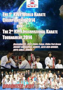 1st KWF World Championship Tokyo-Chiba 3 Nov 2014